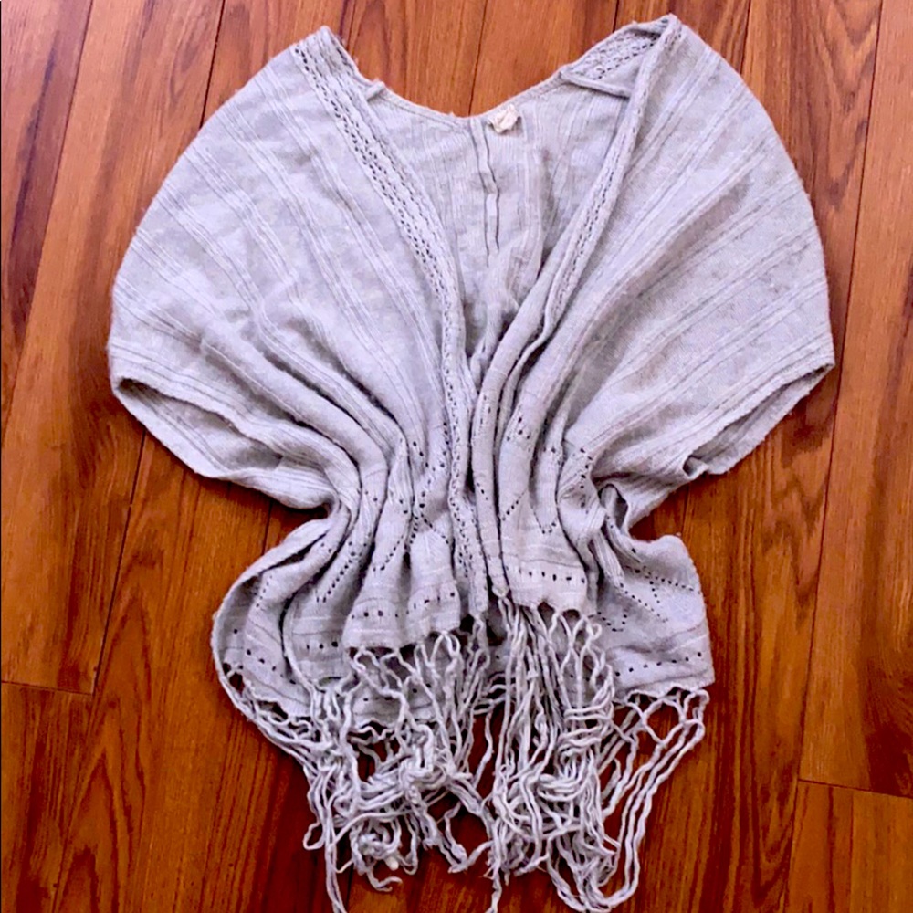 LA hearts OS sleeveless cardigan